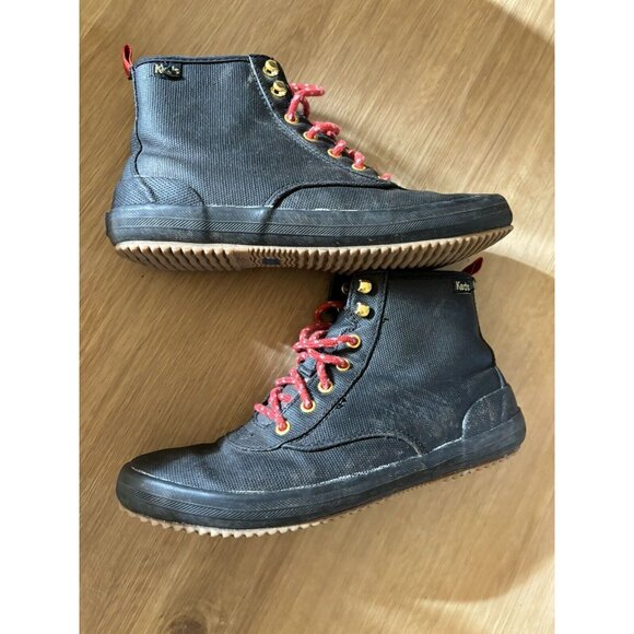 Keds Dream Foam Resistant Black Boots Canvas Insulated WF58419 Women's 7.5 - Picture 4 of 6